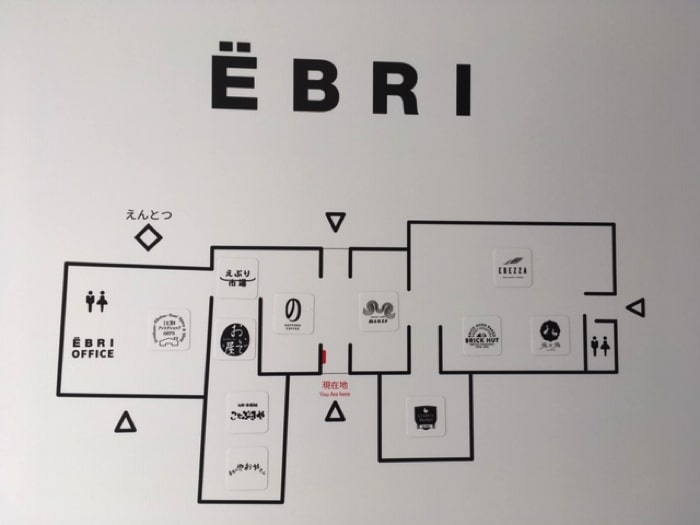江別EBRIの見取り図
